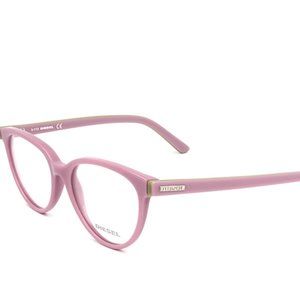 NEW DIESEL DL5025 078 52/17/140 SHINY LILAC EYEGLASSES FRAMES